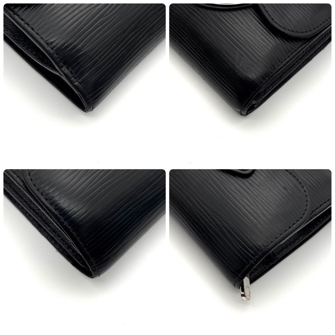 ✨ルイヴィトン 折財布 エピ ノワール ポルトフォイユ ジョイ ブラック
