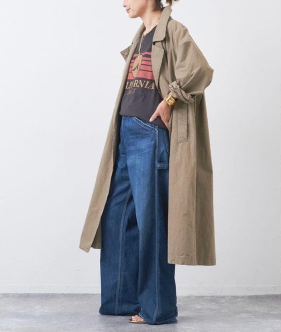 【美品】Deuxieme Classe HIGHPOP トレンチコート