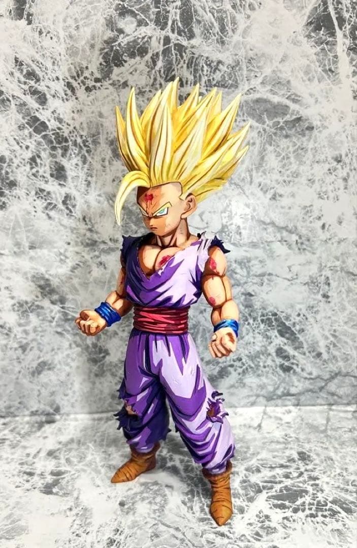 ドラゴンボール　超サイヤ人2孫悟飯　MSP リペイント　フィギュア　二次元彩色