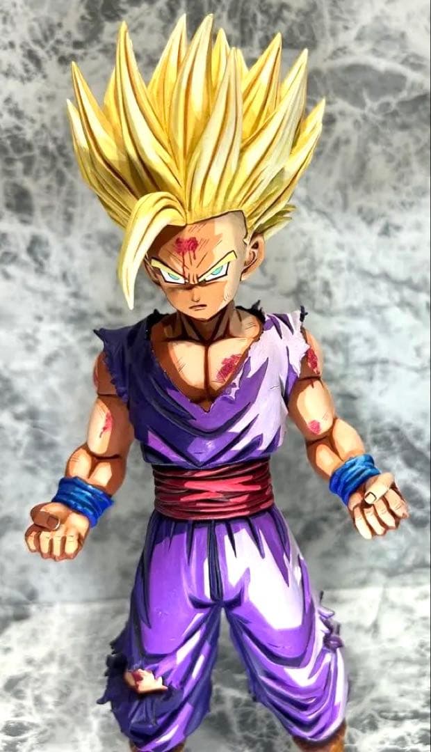 ドラゴンボール　超サイヤ人2孫悟飯　MSP リペイント　フィギュア　二次元彩色