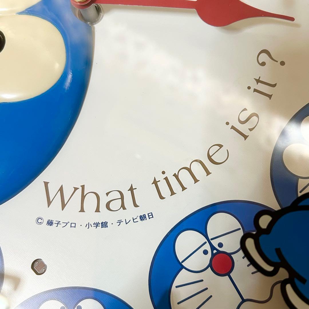 【レア】SEIKO 旧 ドラえもん メロディ4曲 アナログ 掛時計 藤子F不二雄