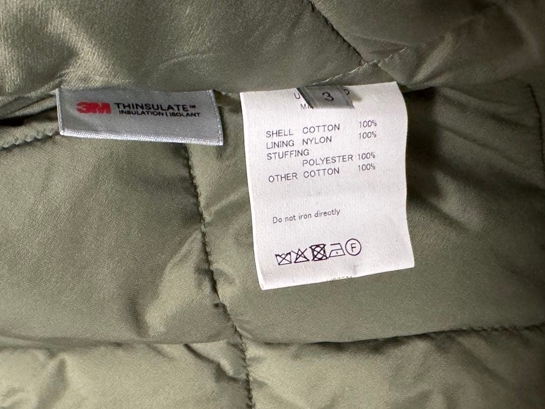 t*s様 UNUSED 25aw Padded duck jacket サイズ3