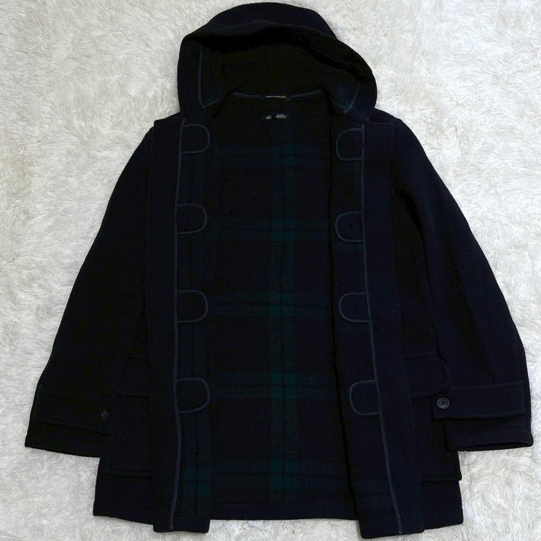 英国製 UNITED ARROWS ダッフルコート ネイビー Lサイズ