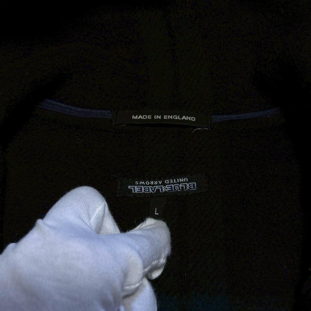 英国製 UNITED ARROWS ダッフルコート ネイビー Lサイズ