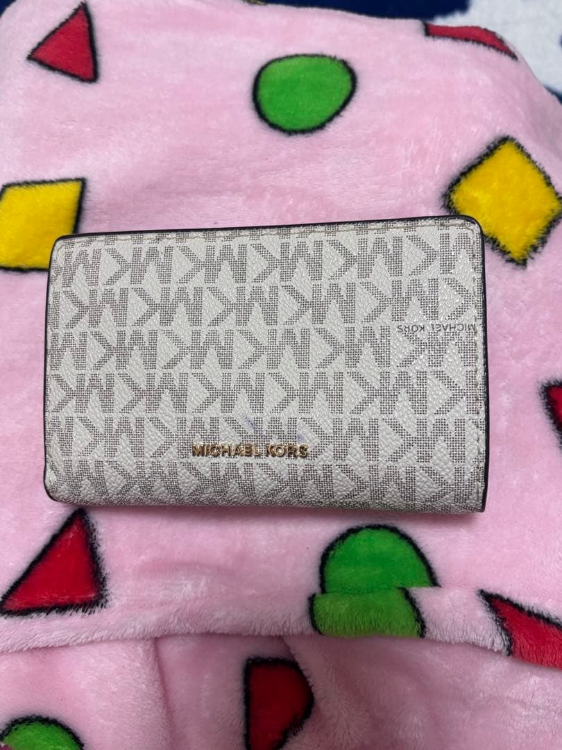 Michael Kors 二つ折り財布 ベージュ/ブラウン