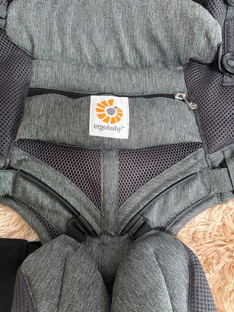 Ergobaby × BabyHopper セット 抱っこ紐 防寒カバー付き