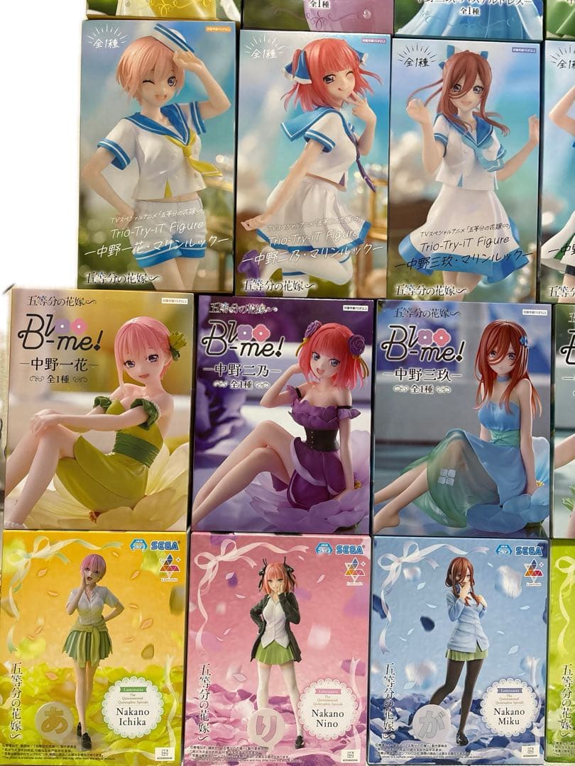五等分の花嫁　フィギュア　まとめ売り②　25体