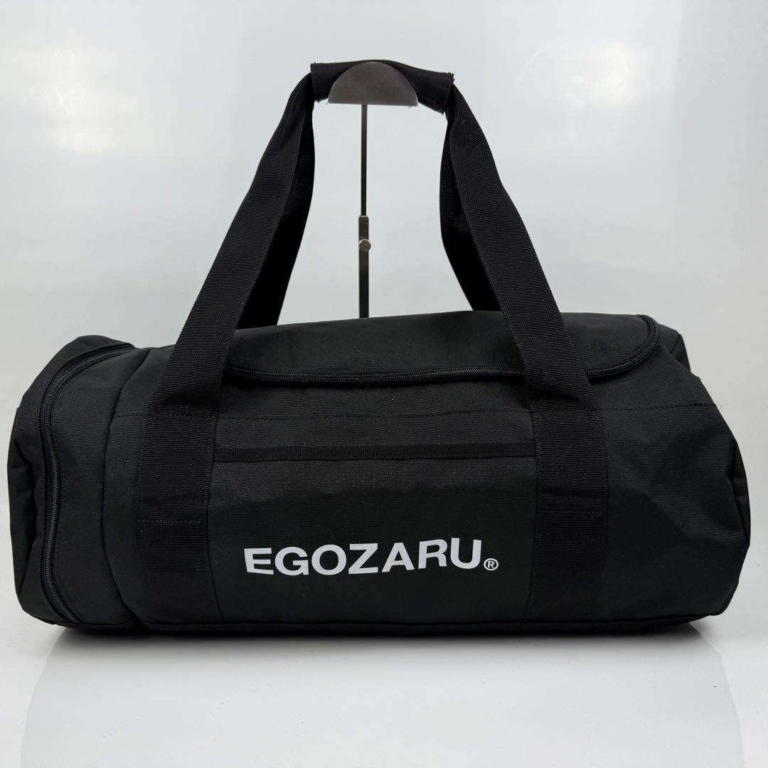 【美品】EGOZARU エゴザル バスケットボール ドラムバッグ 31L 黒