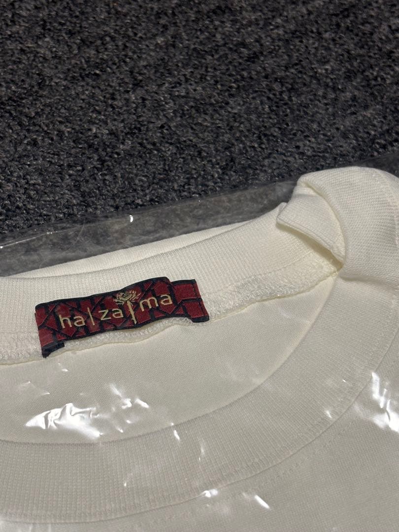 天*羽様 Adoコラボ hazama Tシャツ ロゴカットソー ホワイト M