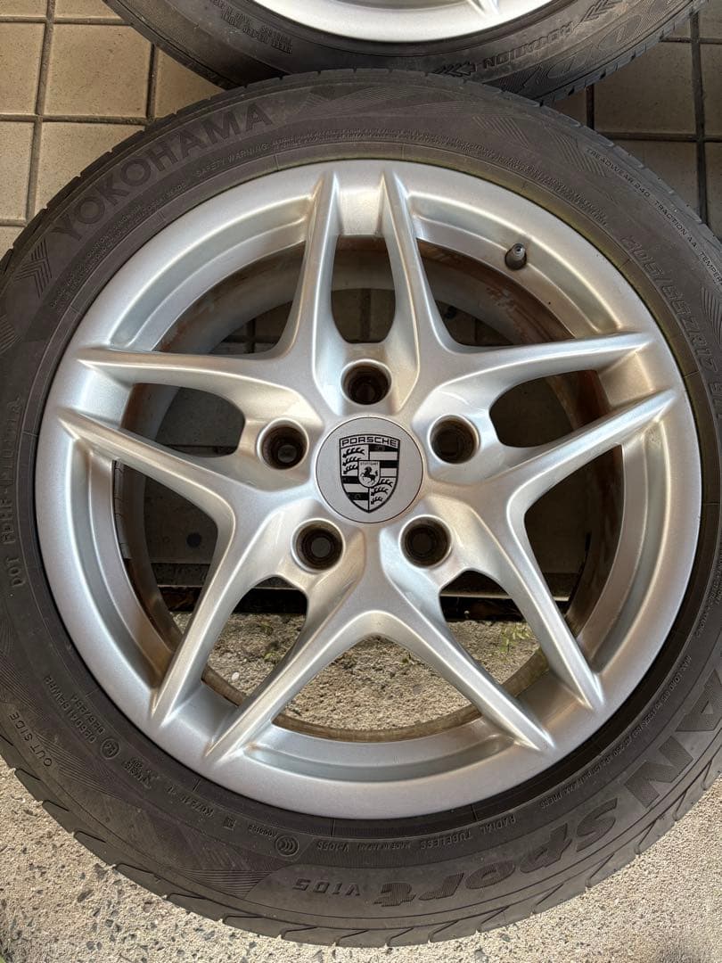 【まちさん専用】ポルシェ987 ボクスター　純正ホイール　17インチ　4本セット