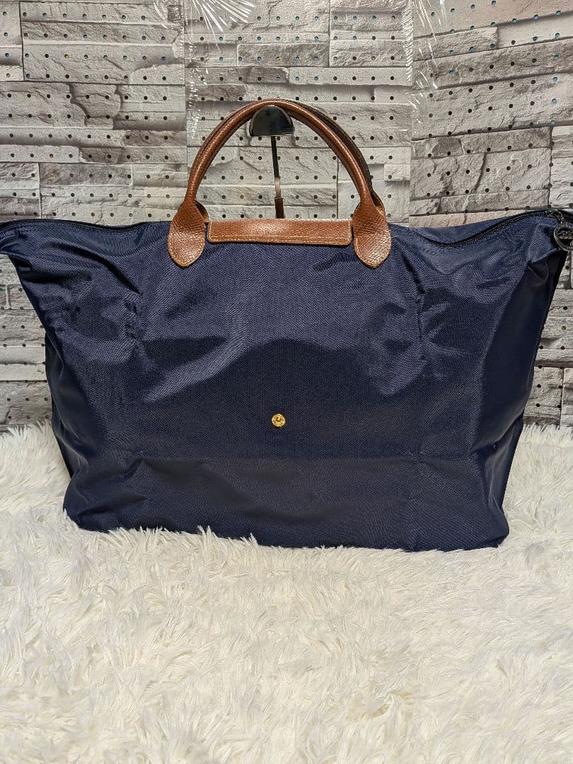 【美品】LONGCHAMP ボストンバッグ ルプリアージュ チャーム
