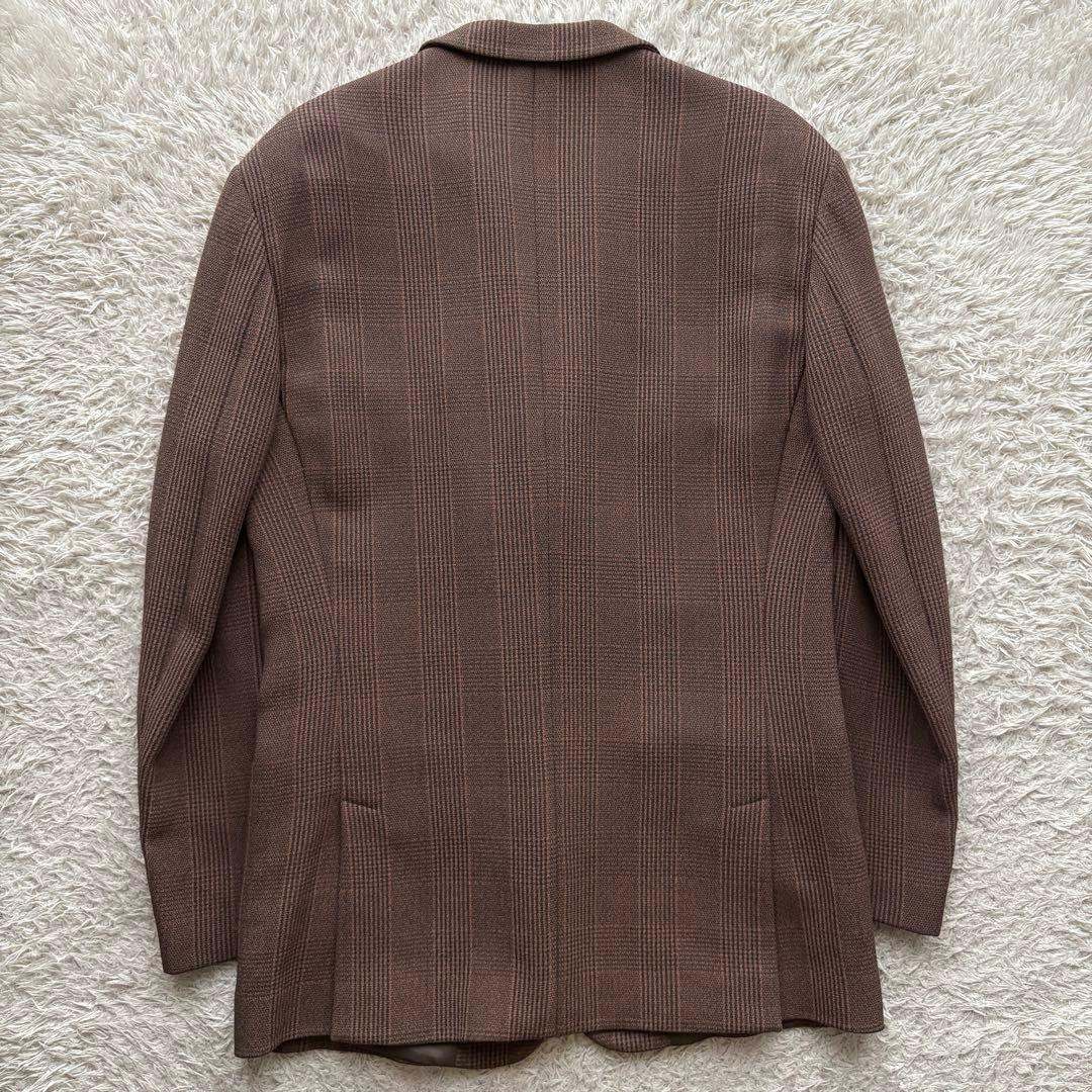 ★美品★ EMPORIO ARMANI グレンチェック テーラードジャケット L