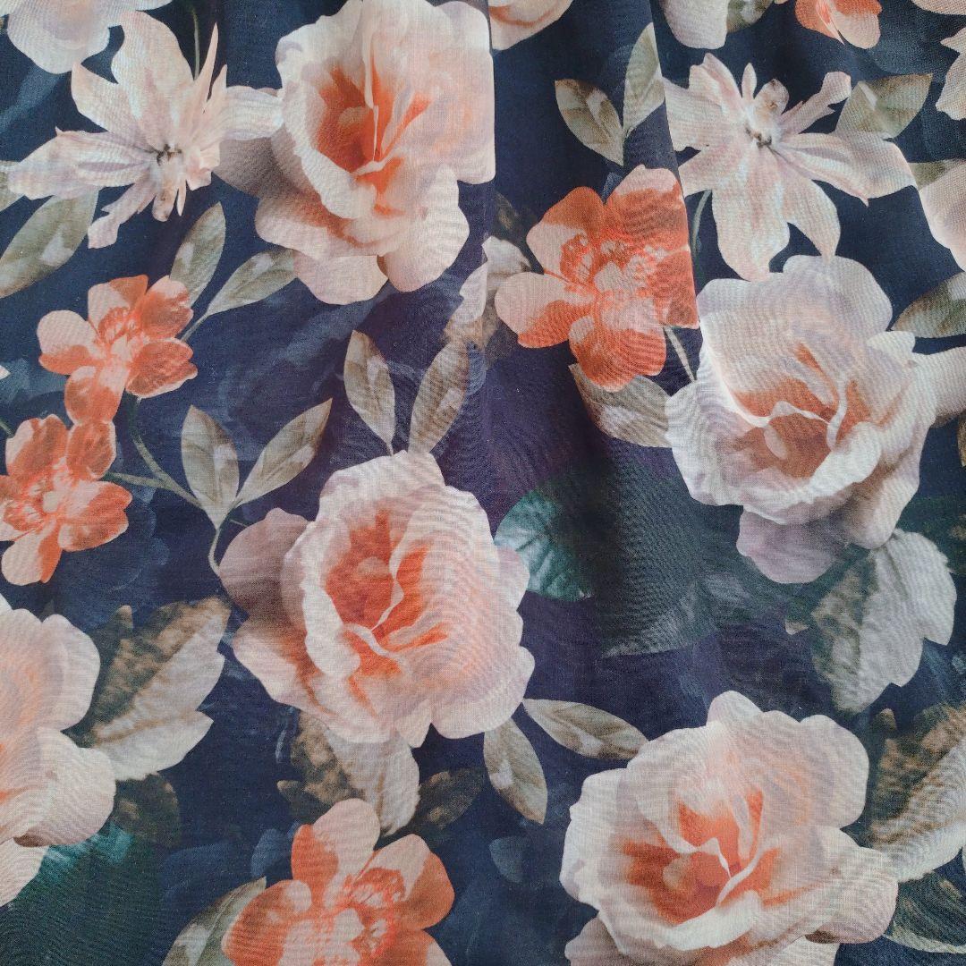 ♡♥モモ♥さま専用♡未使用タグ付き♡エムズグレイシー♡シフォンフラワースカート