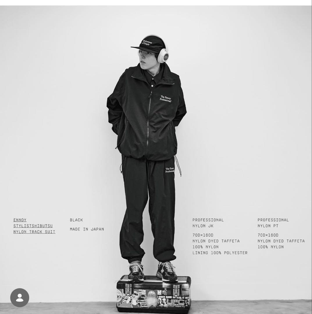 NYLON TRACK SUIT ennoy パンツ