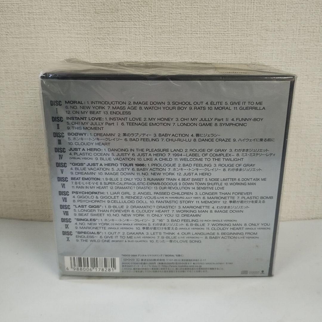 未開封　BOOWY COMPLETE　10枚組