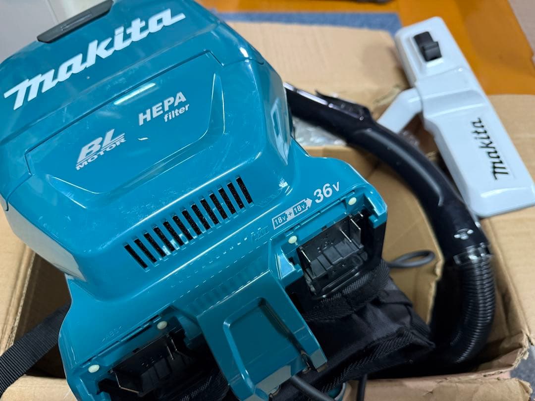 マキタ 背負い式クリーナーVC260DZ 36VHEPAフィルター BLモーター