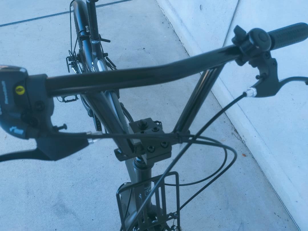 マイパラス　My pallas 折りたたみ自転車 MF-208-BK 美品