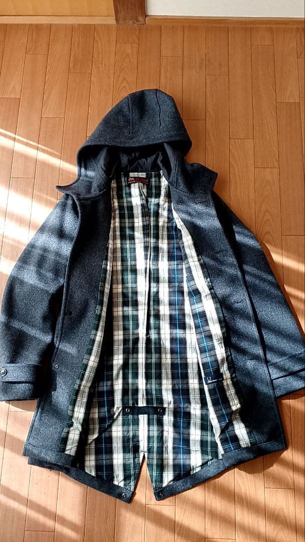 フレッドペリー　FREDPERRY　moon　モッズコート　Мサイズ　ネイビー