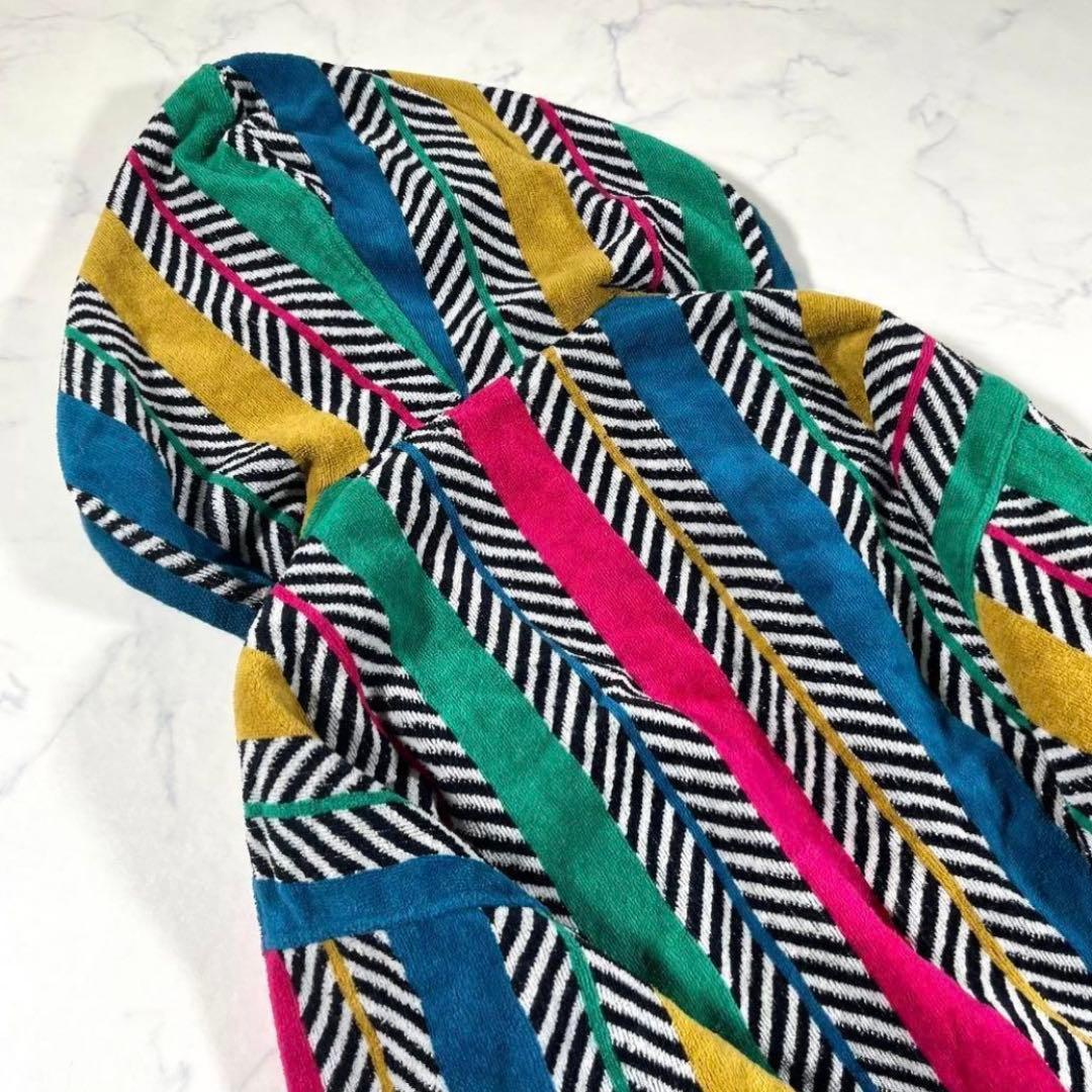 MISSONI ミッソーニ　パイルロングガウンコート　シェブロン柄