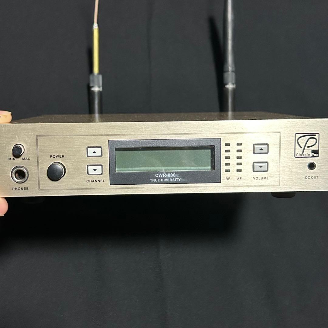 CLASSICPRO CWM801S ワイヤレスマイク レシーバー カラオケ