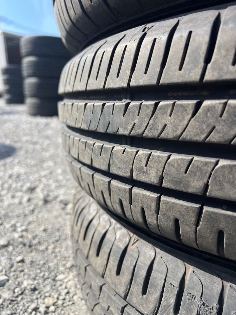 ダンロップ　エナセーブ　ec204 175/65r15 24年製　バリ山