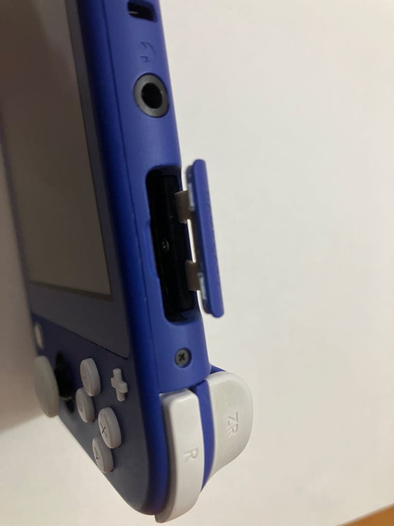 Switch Lite ブルー 本体のみ 左スティックゴム無し
