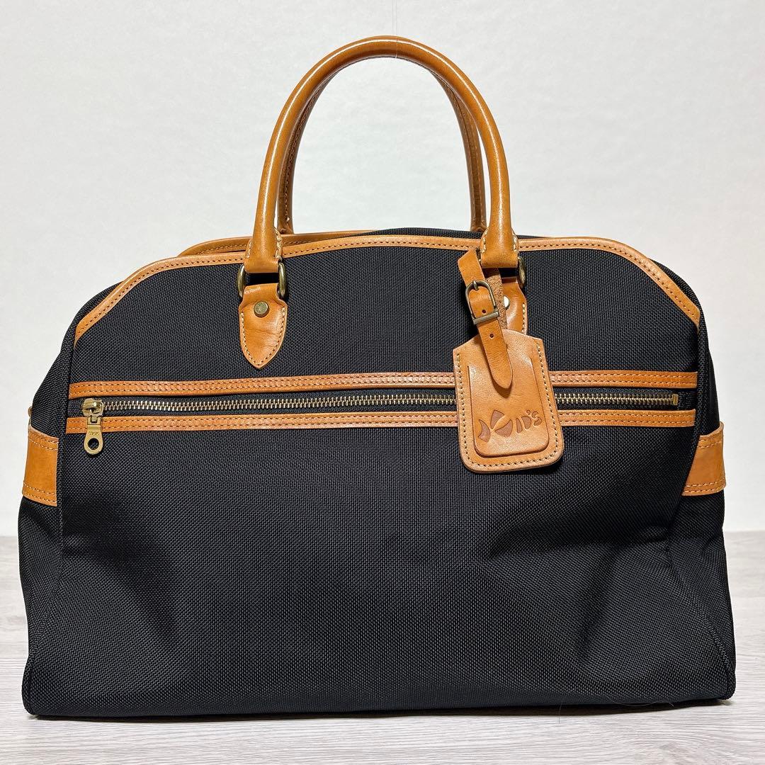 ✨美品✨Kitamura キタムラ キッズ ボストンバック 2way ブラック