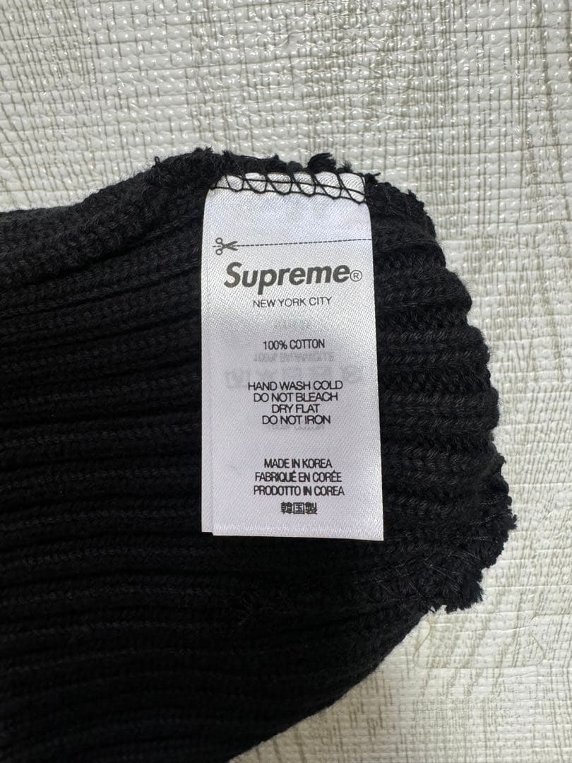 【新品未使用】supreme ビーニー　ニット帽