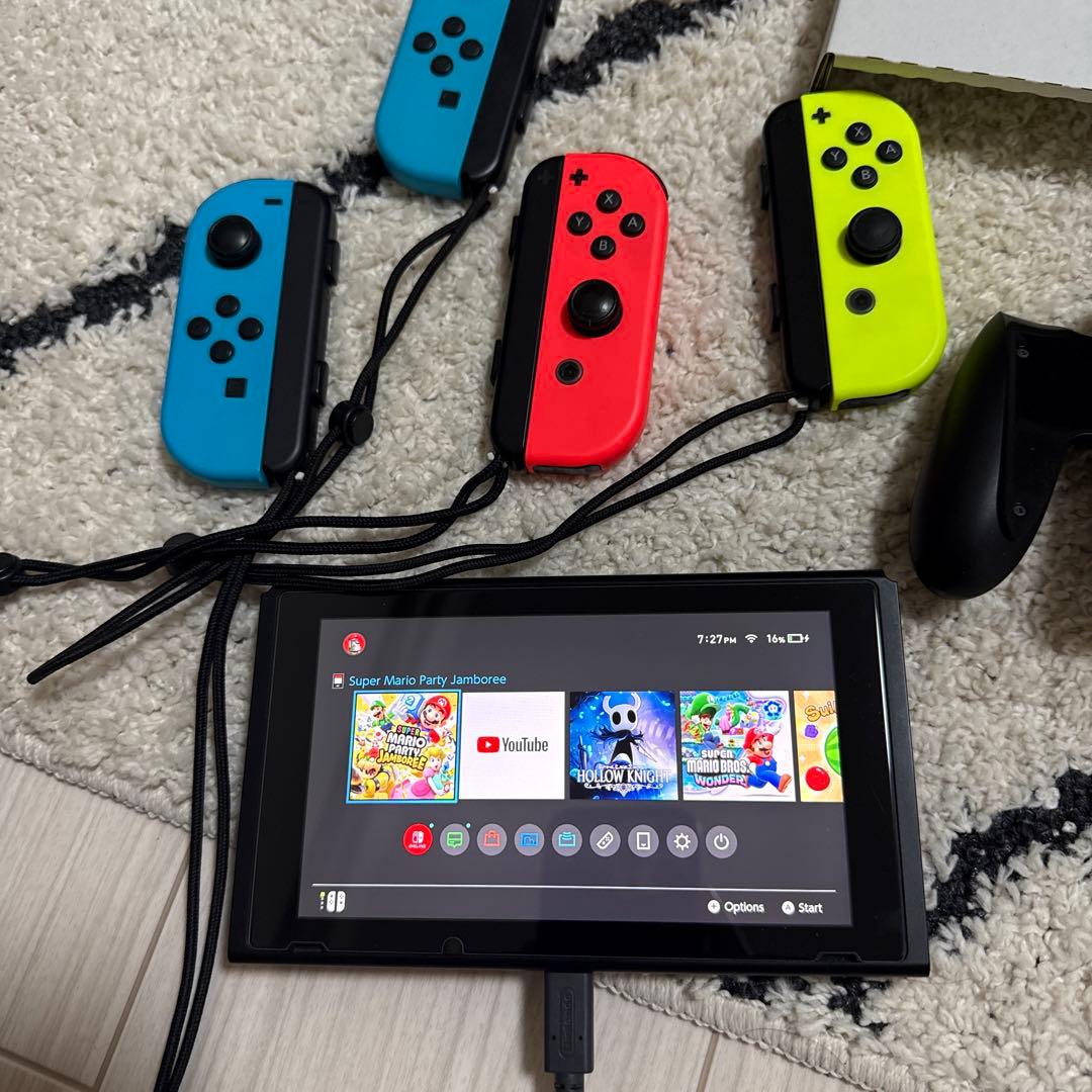 Nintendo Switch 本体 赤/青 + ゲーム3本