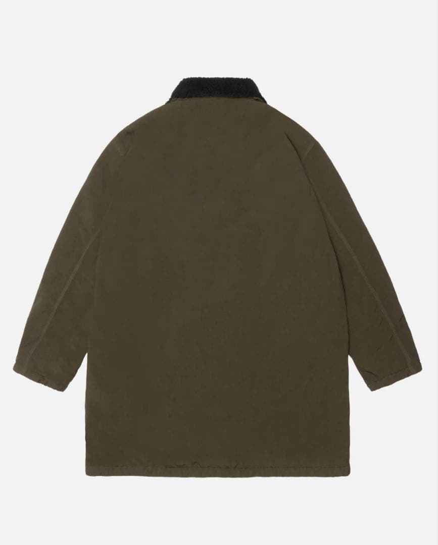 STUSSY LONG INSULATED COAT ナイロンロングコート