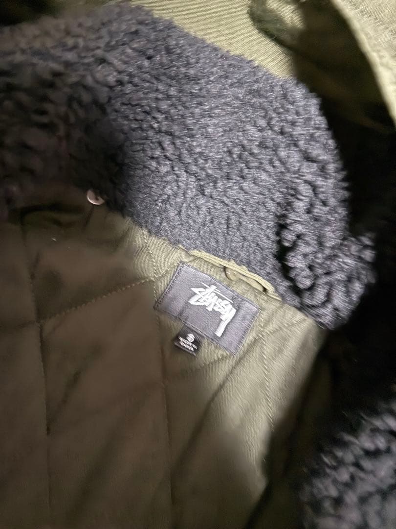 STUSSY LONG INSULATED COAT ナイロンロングコート