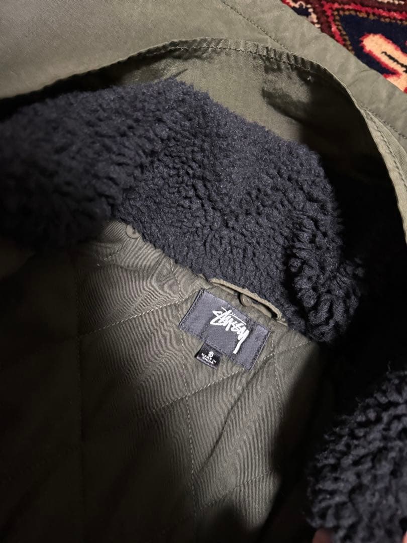 STUSSY LONG INSULATED COAT ナイロンロングコート