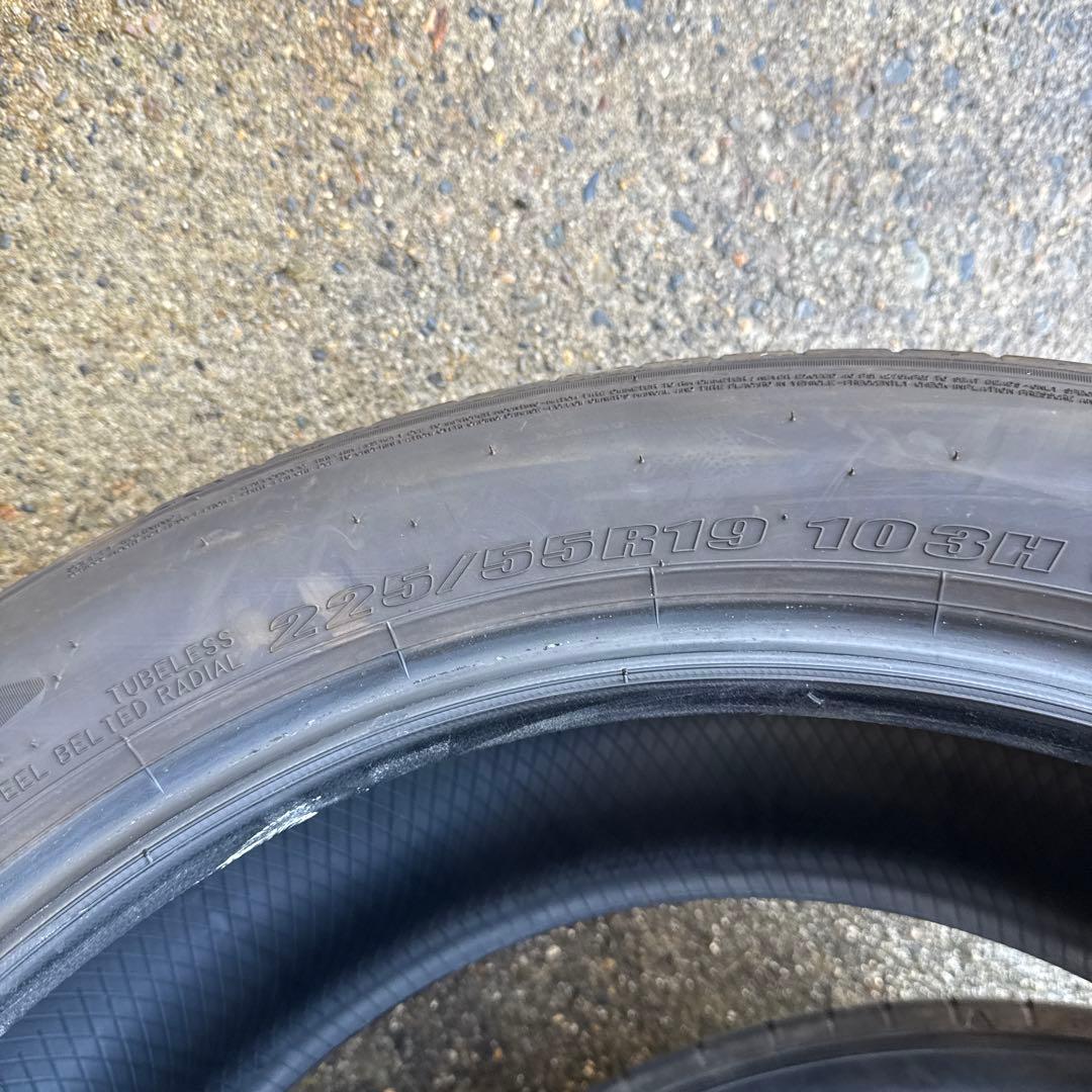 225/55r19 ヴェルファイア40 サマータイヤ