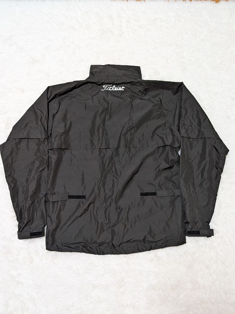タイトリスト レインウェア セットアップ XL 黒 ブラック