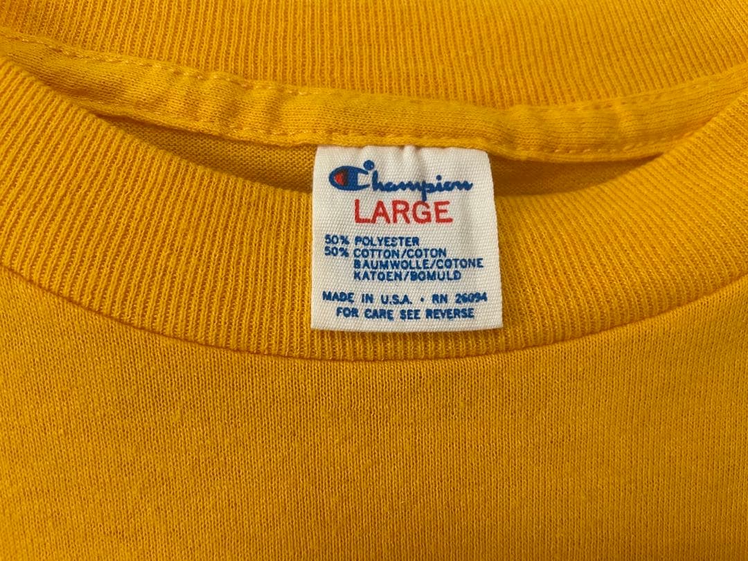 Champion チャンピオン　ヴィンテージTシャツ　バータグ　70年代80年代