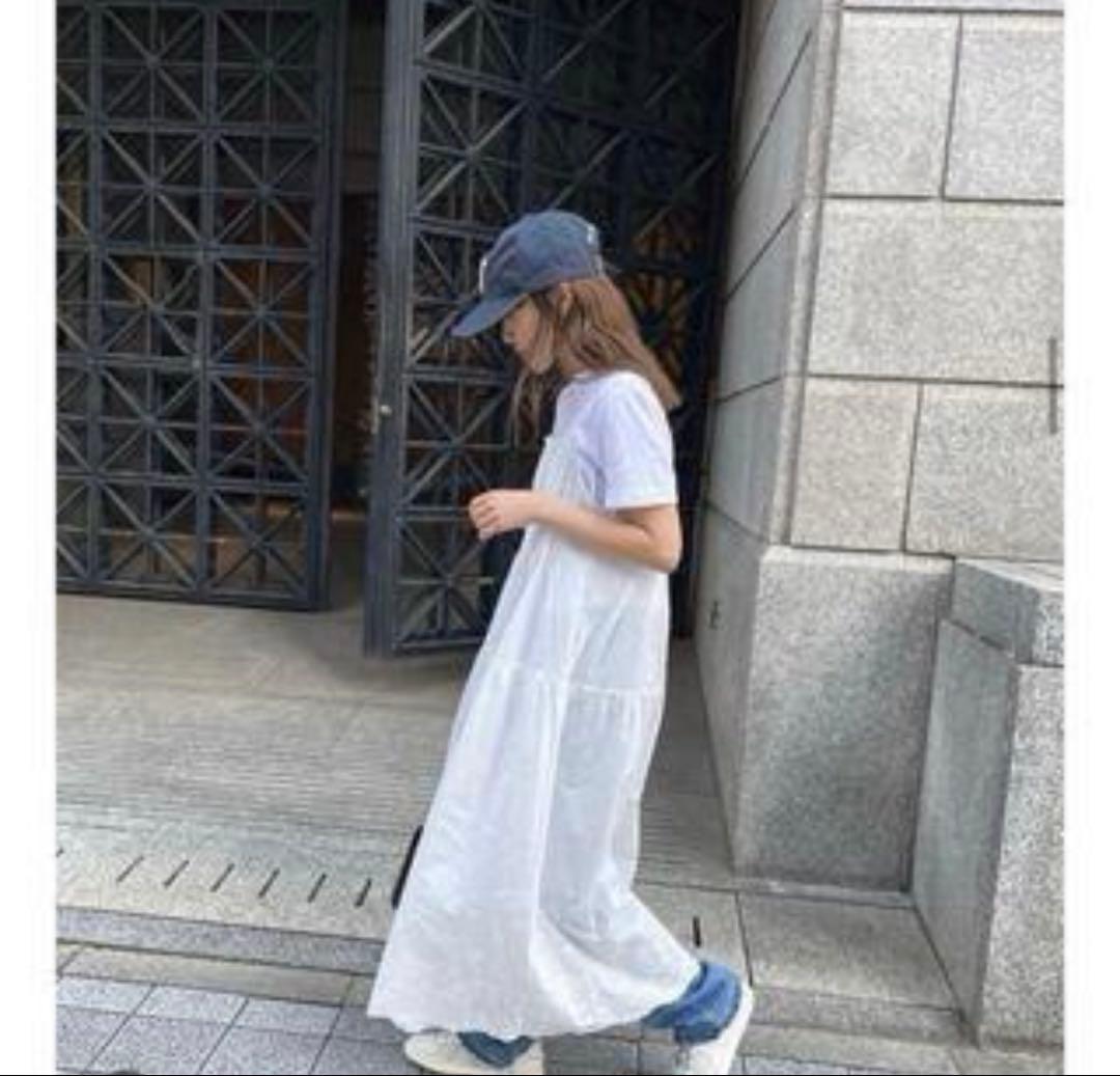 canaljean コットンレースキャミワンピ