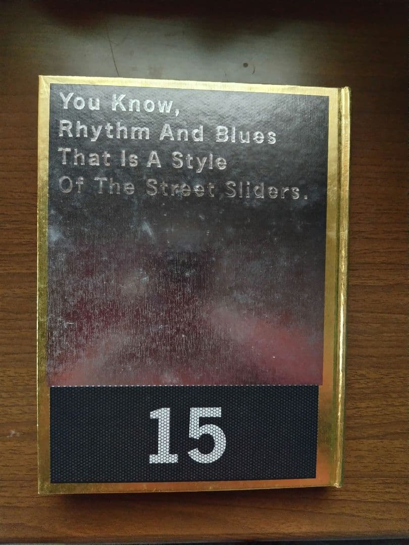 THE STREET SLIDERS 15周年 写真集