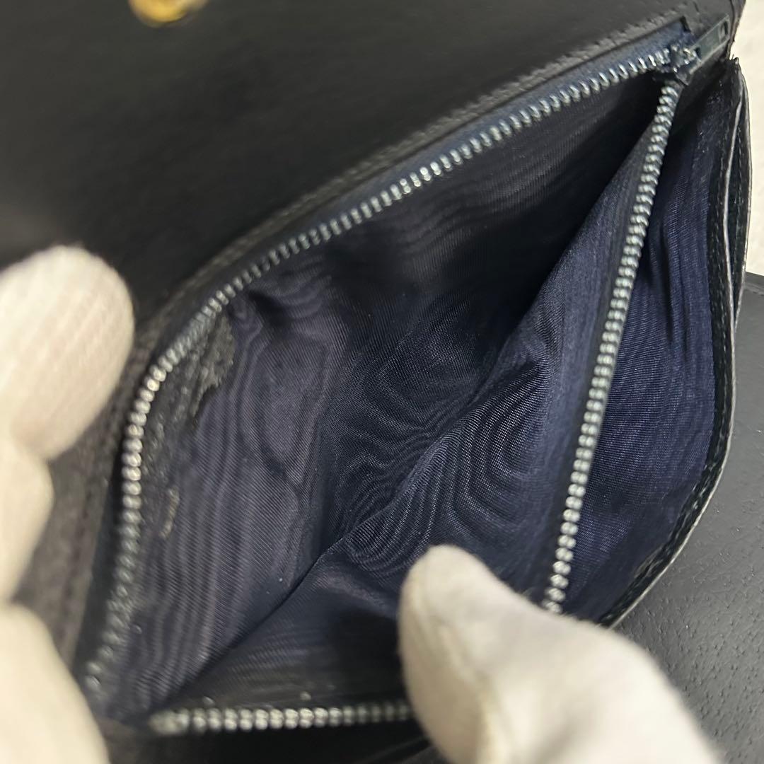 GUCCI 折り財布　GGスプリーム　シェリーライン　インターロッキング
