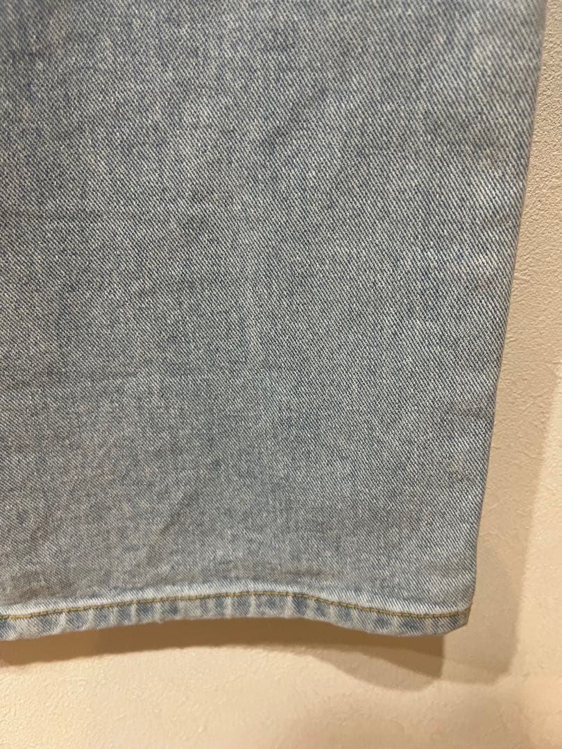 na.e Wide Loose Jeans_Light Blue Mサイズ