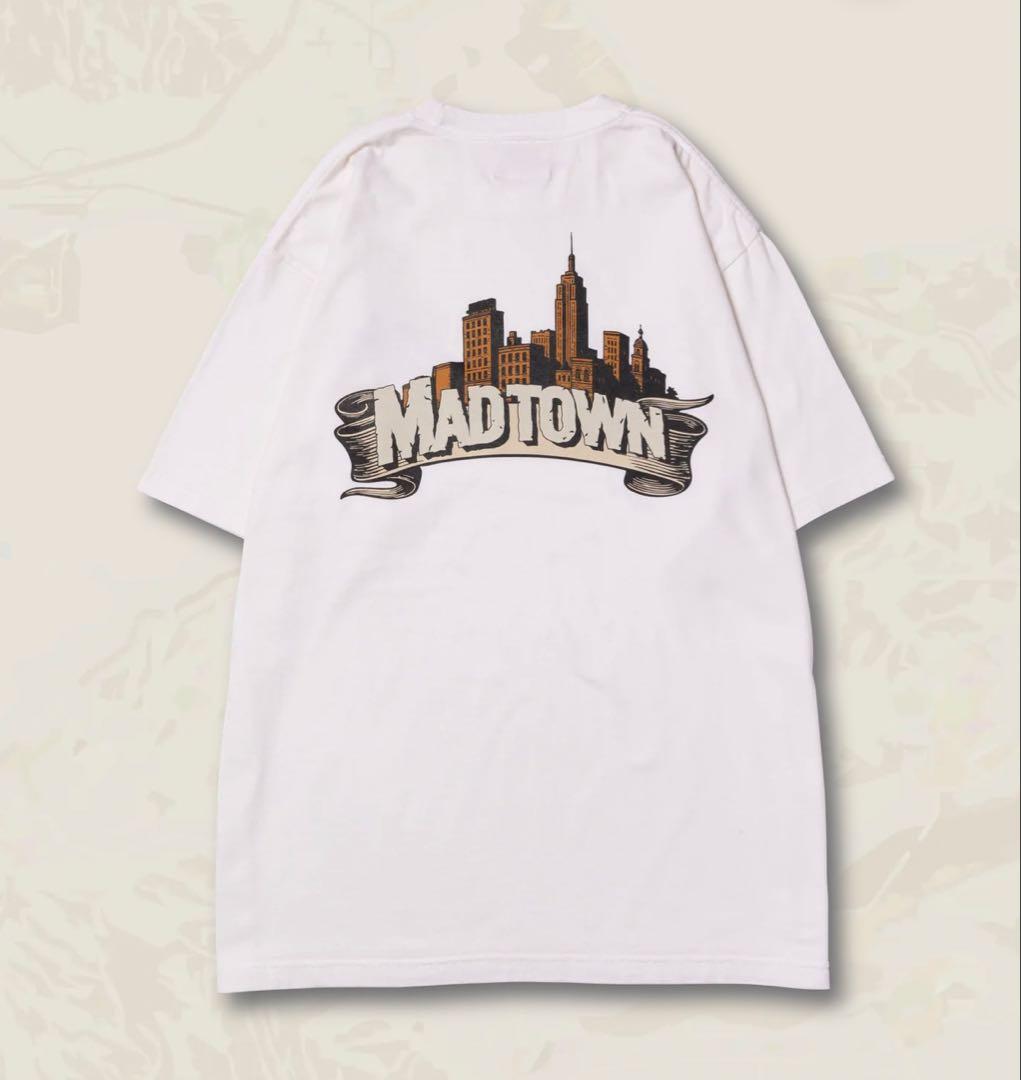 vaultroom MADTOWN ロゴ Tシャツ ホワイト