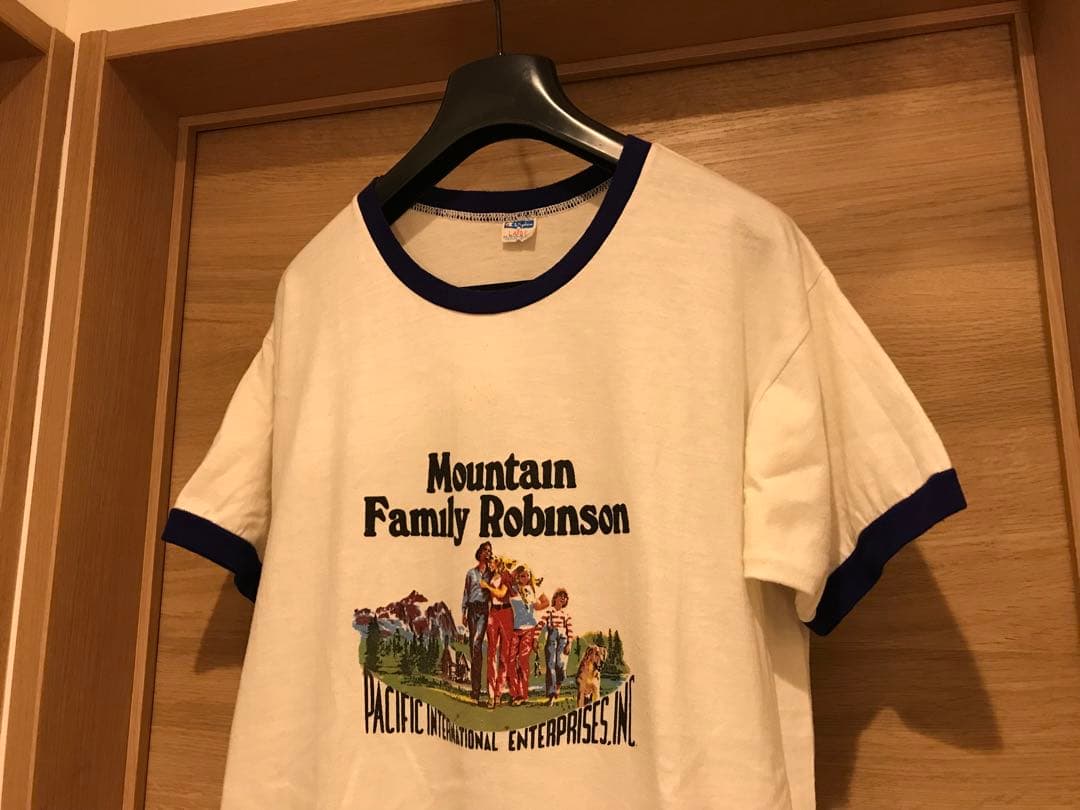 【希少 70s】チャンピオン バータグ リンガー Tシャツ トリム USA製