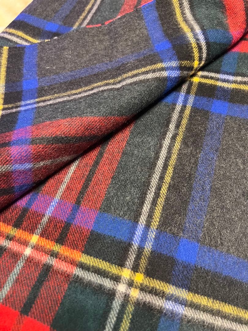 【未使用】【国内正規品】ジョンストンズ　カシミア大判ストール　チャコール