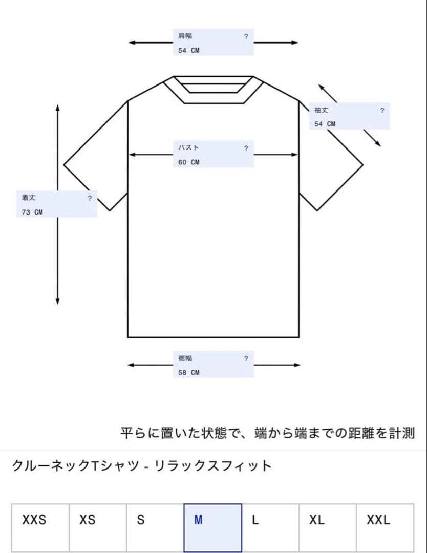 新品　Acne Studios クルーネックTシャツ リラックスフィット