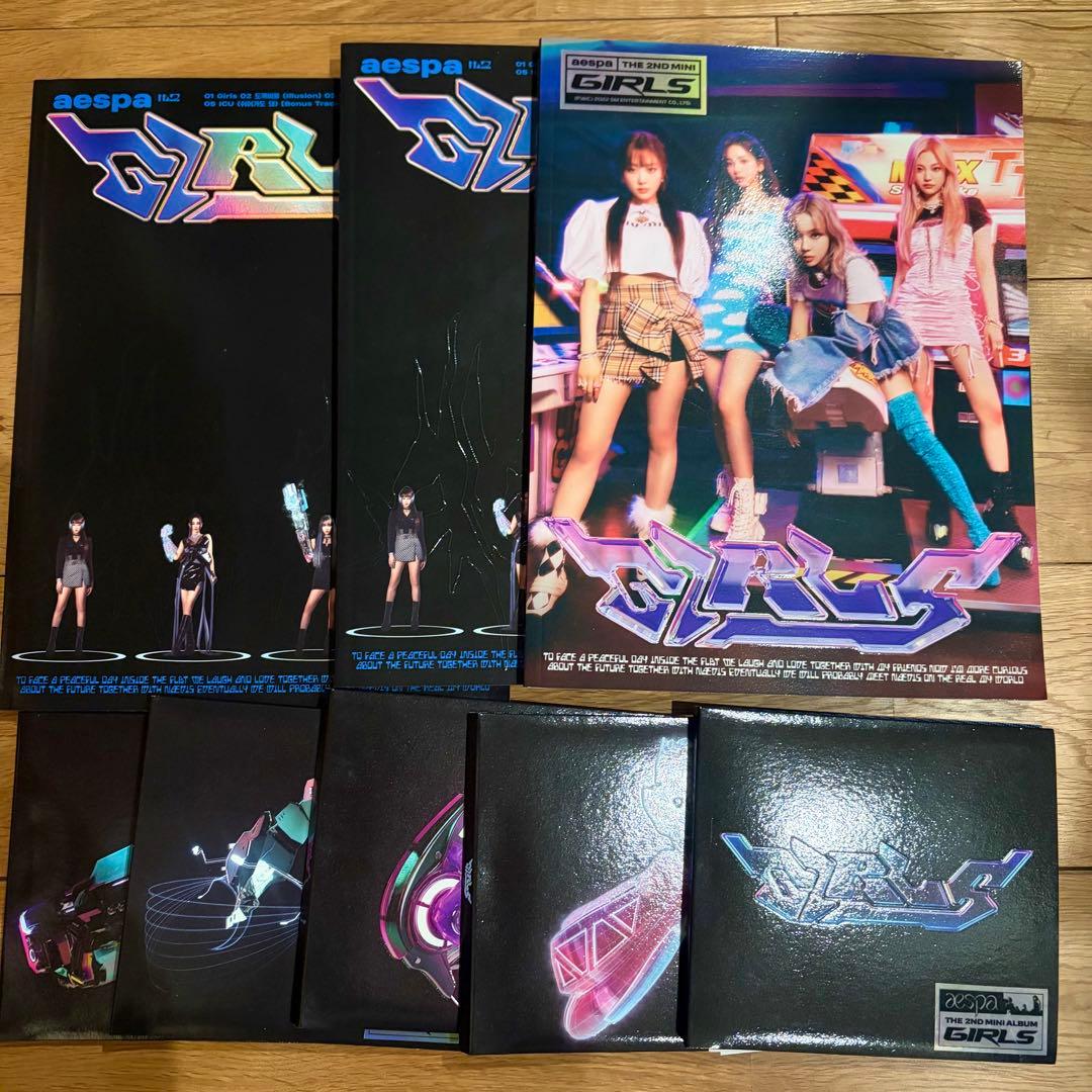 aespa アルバム　まとめ売り　セミコンプ