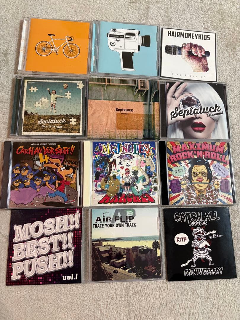 ロック インディーズバンドCDセット+スプリット