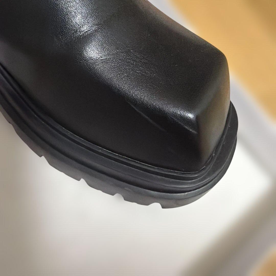 SLY SQUARE TOE KNEE ブーツ