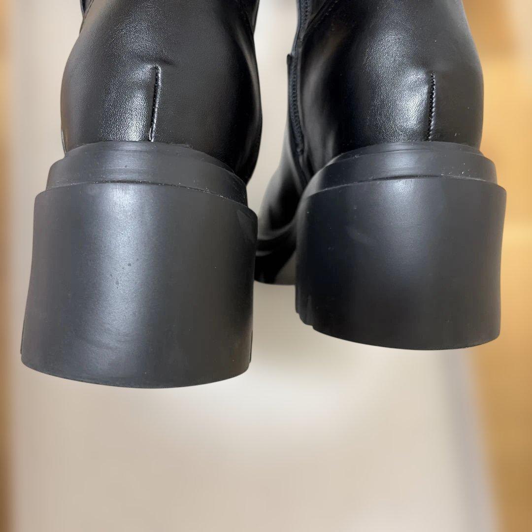 SLY SQUARE TOE KNEE ブーツ