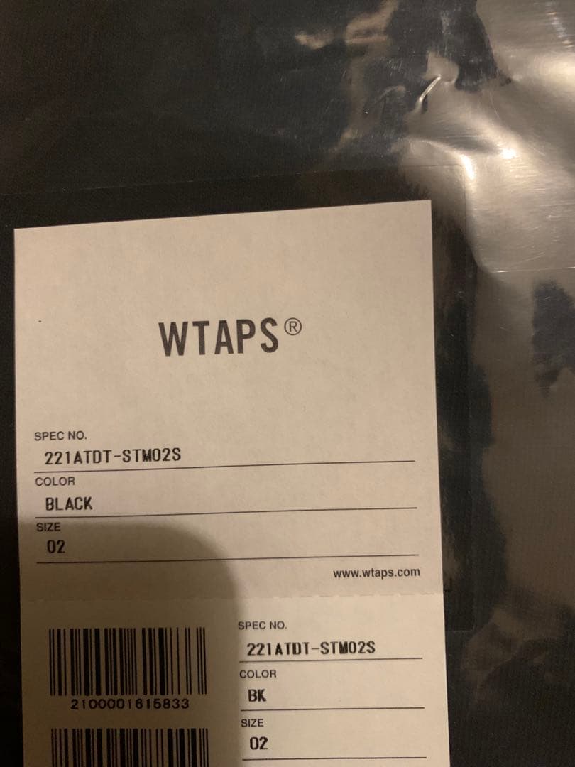 l*t様 【黒M】WTAPS 22ss アーチロゴTシャツ　新品未使用