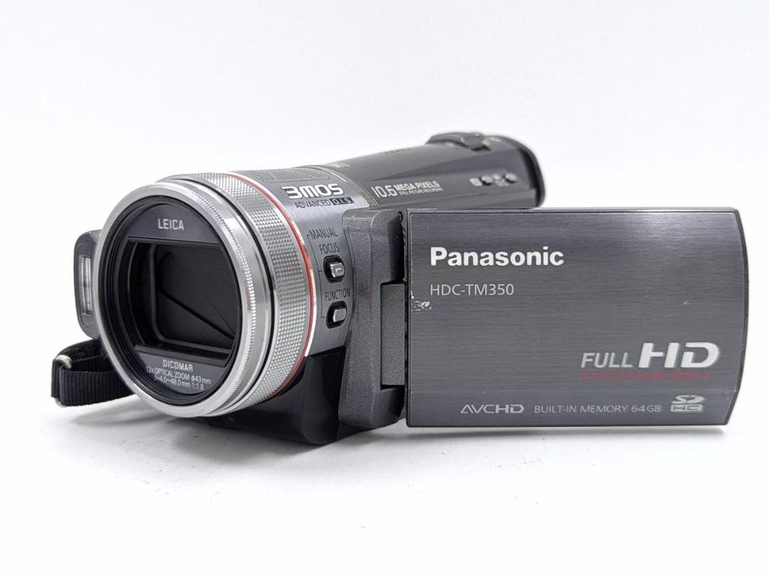 フルハイビジョン対応！ Panasonic ビデオカメラ HDC-TM350