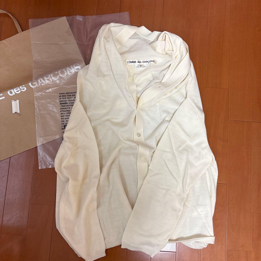 【値下げ】AD2024COMME des GARCONS フード付きカーディガン